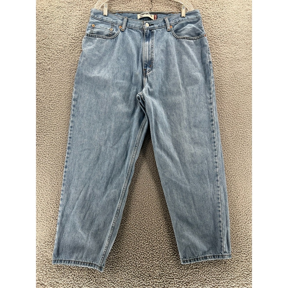 👖 Levi's 560 Comfort Fit Jeans Men's 36x29 Light Wash‎ Relaxed Roomy Classic